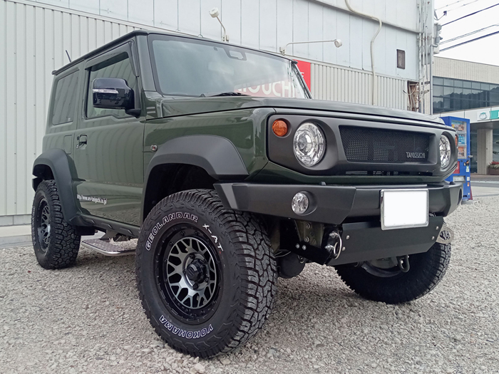 ジムニーシエラ JB74専用 TANIGUCHI SOLVE ACE Ride20サスペンション