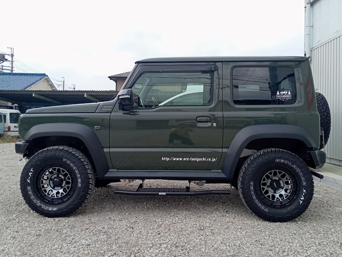 ジムニーシエラ JB74専用 TANIGUCHI SOLVE ACE Ride20サスペンション