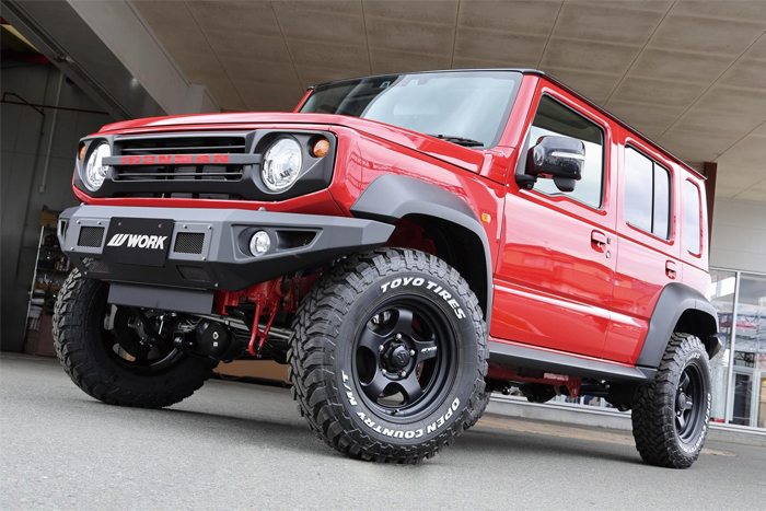 ジムニーノマド JC74専用 ワーク マイスター S1 SUV MBL 16インチ