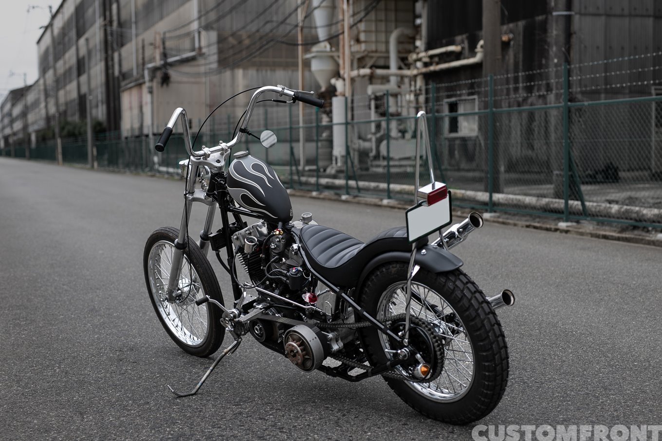 WEST VILLAGE CUSTOM CYCLESのショベルヘッドのオールドスクール