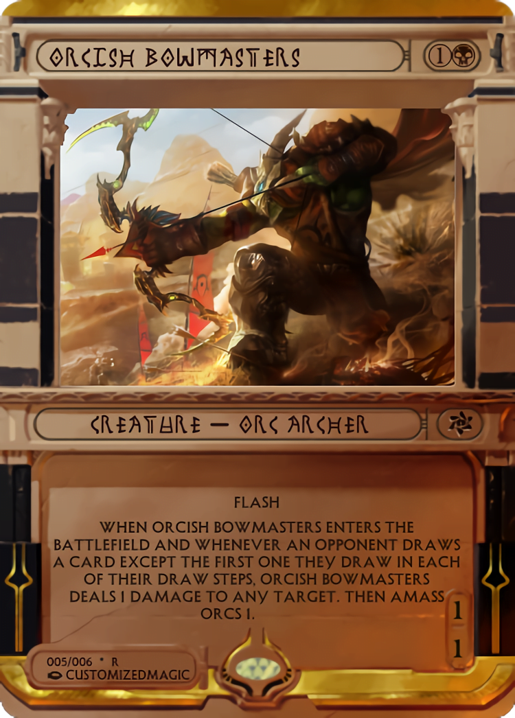 Orcish Bowmasters | Magic The Gathering Proxy Cards