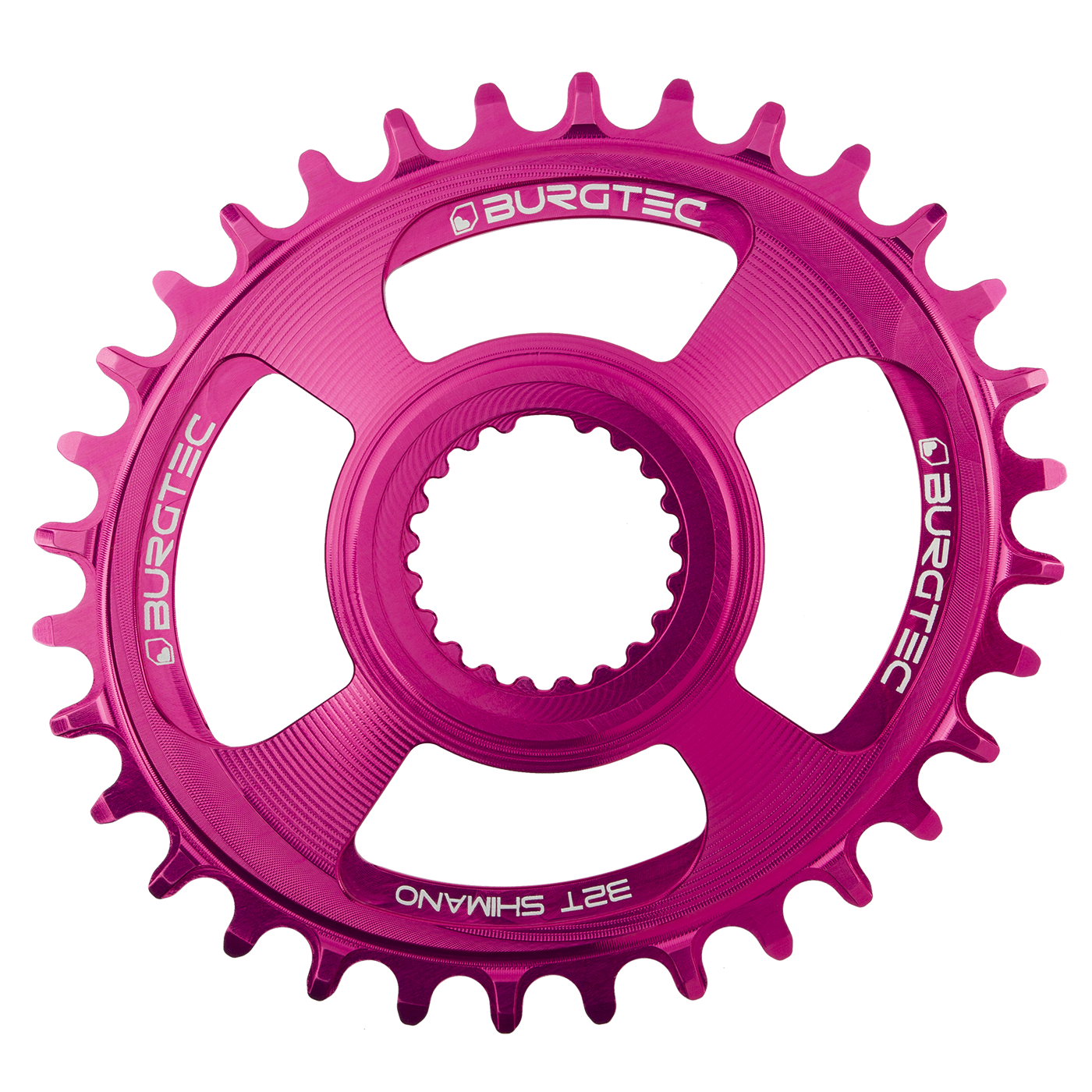 Burgtec Oval Shimano Direct Mount Thick Thin Chainring – Cykel House