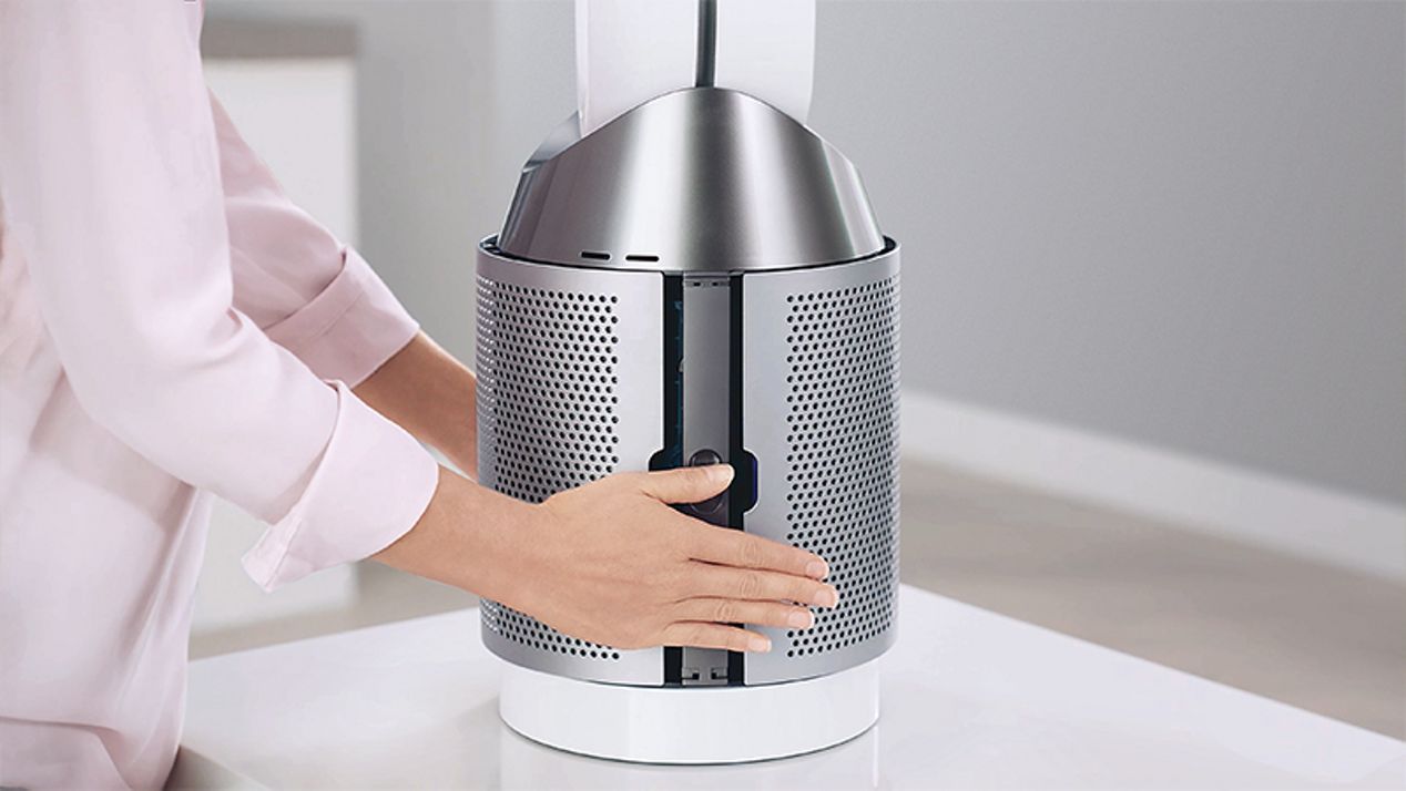 Dyson TP4A Pure Cool™ tower purifier fan | White/Silver