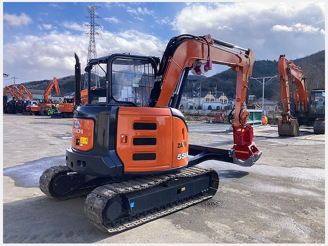 日立建機 ZX55UR-5B | 岡山県の林業機械 | BIGLEMON（ビッグレモン