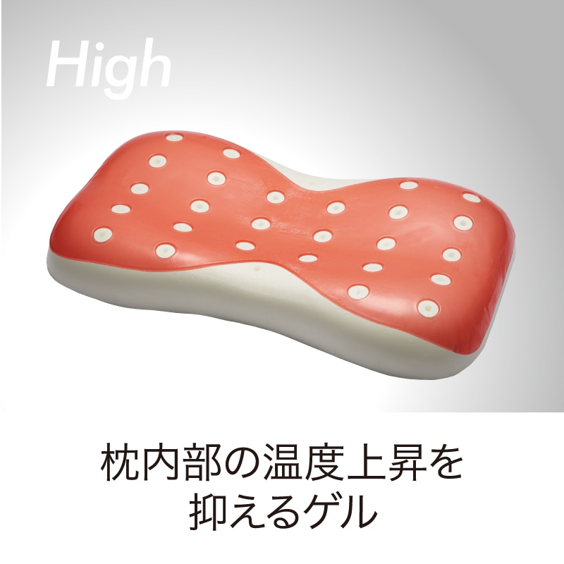 エアー4D］ピロー （高）63×38×13cm ネイビー 側地：ポリエステル100