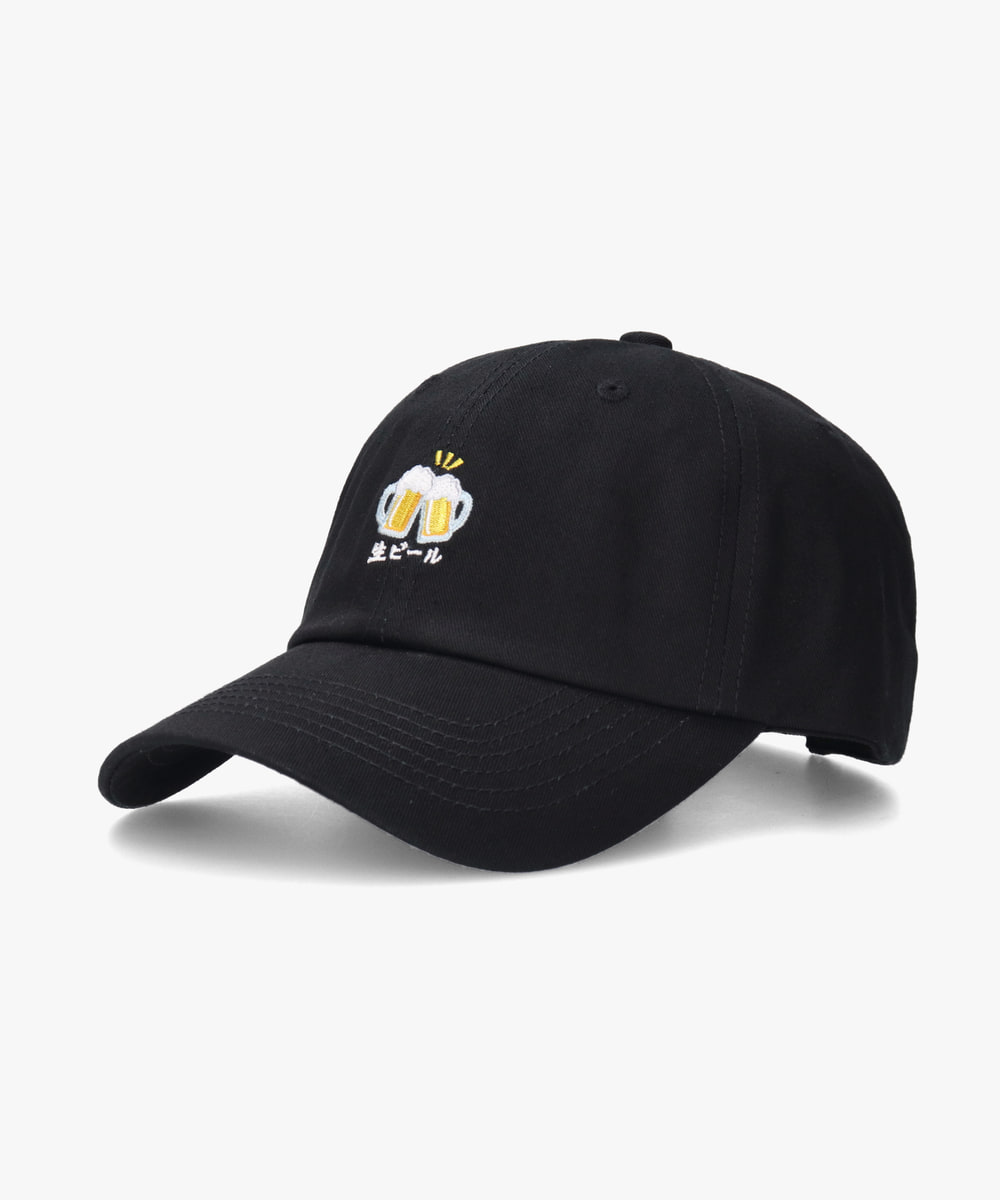 CASTANO SOUVENIR CAP [生ビール] | 57cm～59cm(98） BLACK(01