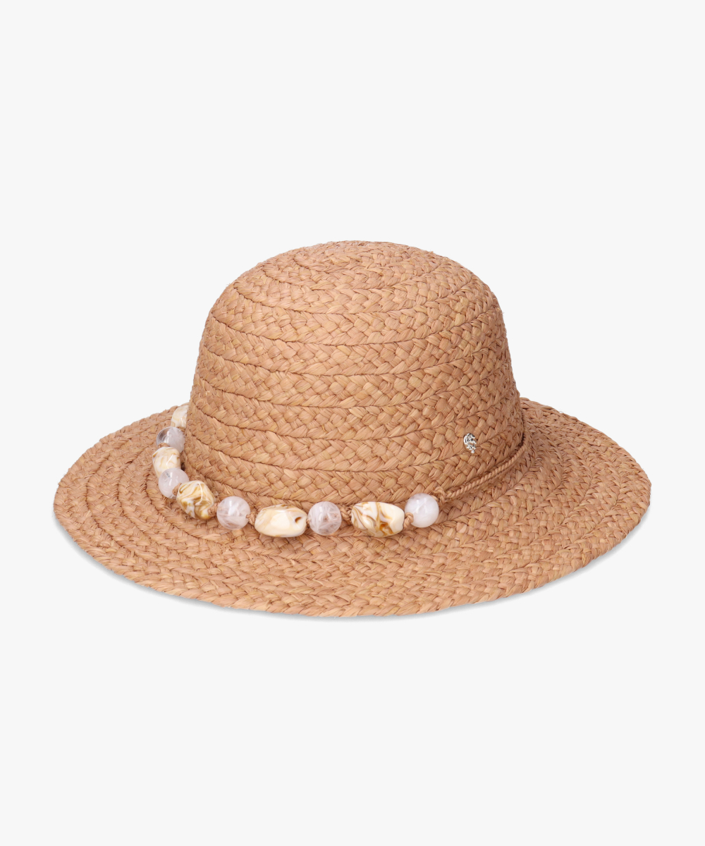 Helen Kaminski Bower Wool Blend Cap | M(07) Chocolate (01) | Helen