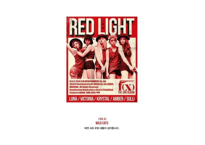 YESASIA: f(x) Vol. 3 - Red Light (Random Version) Music - f(x), SM