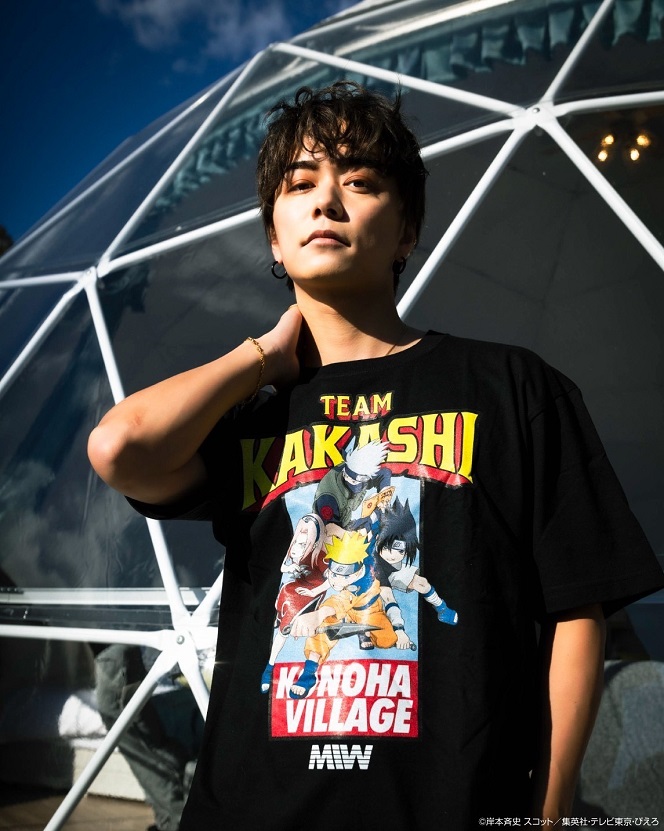人気コミック『NARUTO -ナルト-』とMADE IN WORLDがコラボ アパレル