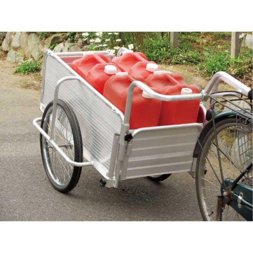 1250x670mm リヤカー(折畳式・自転車接続型) | 荷造・包装用品、運搬具