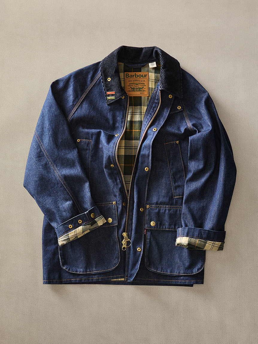 Barbour × Levi's》【BEDALE / ビデイル】デニム ジャケット オーバー