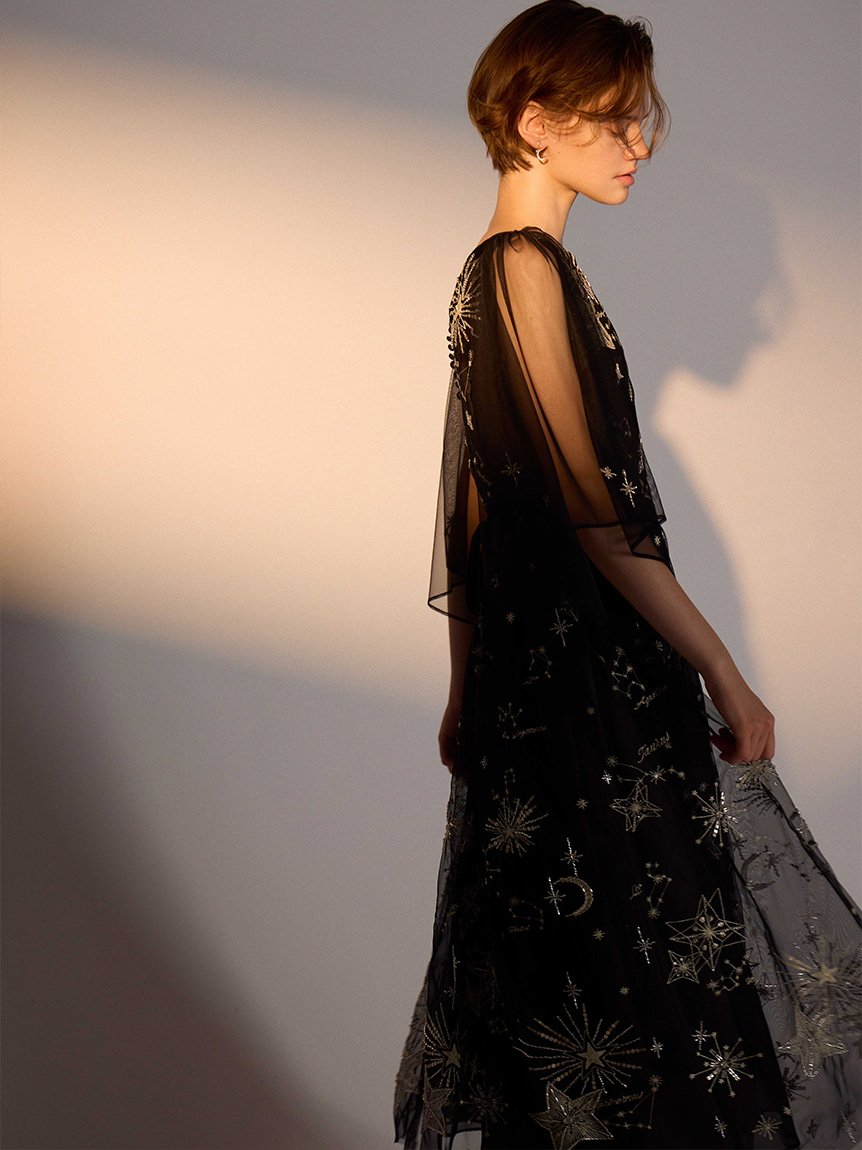 YUMI KATSURA for CELFORD】コラボスターリーチュールドレス