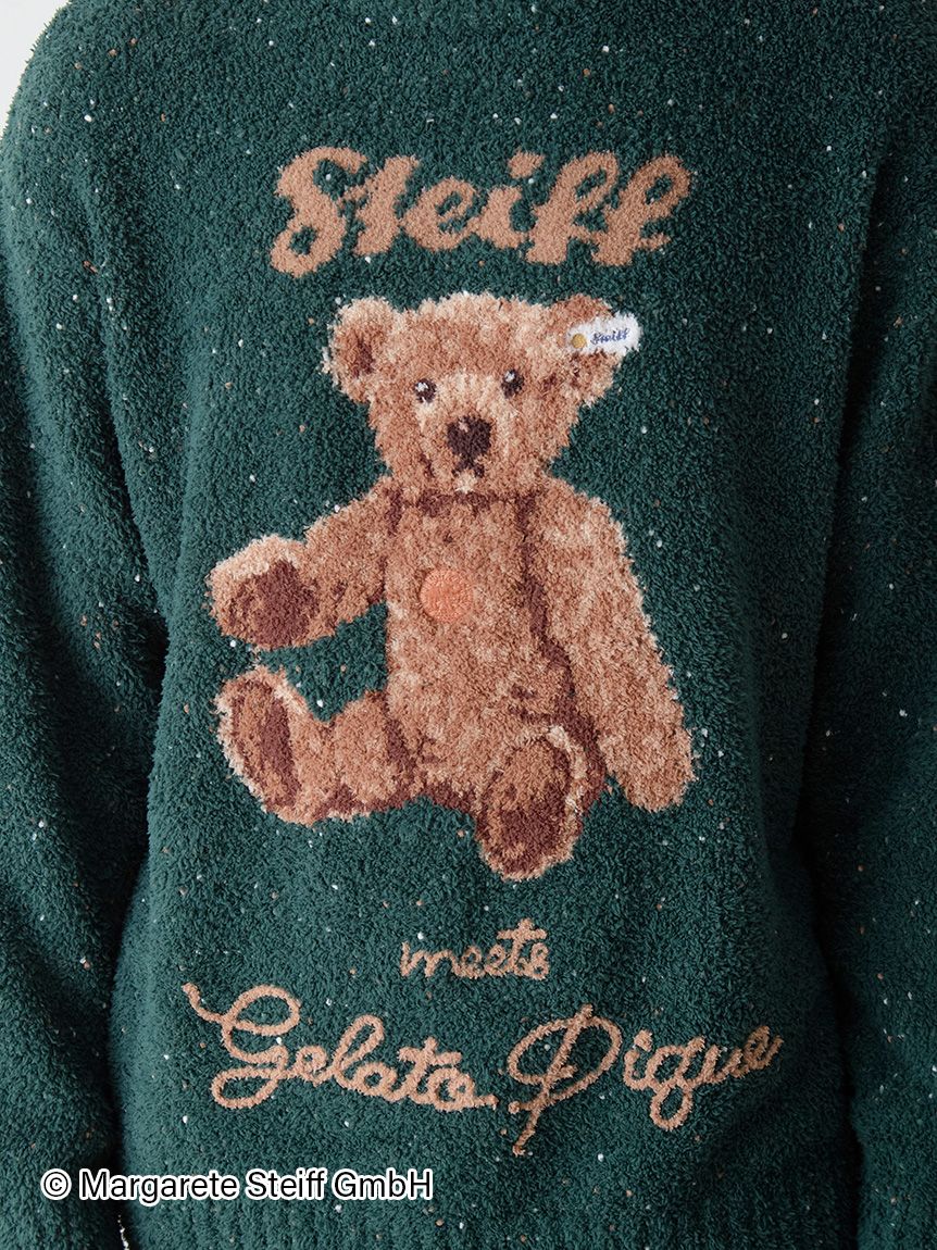 Steiff】【HOMME】パウダーネップジャガードプルオーバー(ニットプル