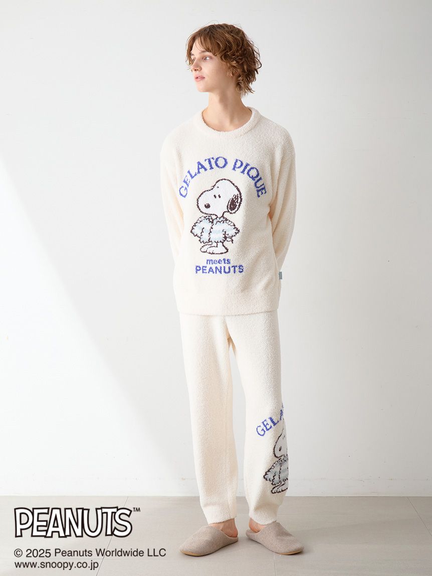 PEANUTS】【ONLINE限定】【HOMME】オリジナルアート ジャガードプル