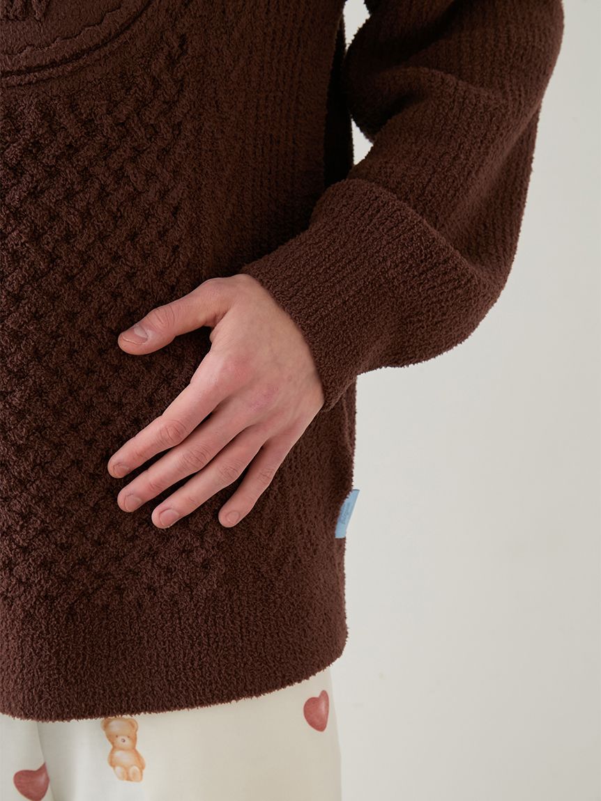 HOMME】アランプルオーバー(ニットプルオーバー)｜ルームウェア