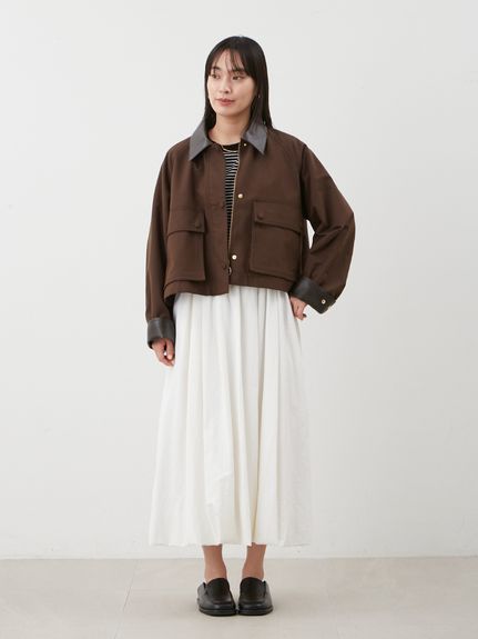 ショートテントシルエットハンティングジャケット(ジャケット