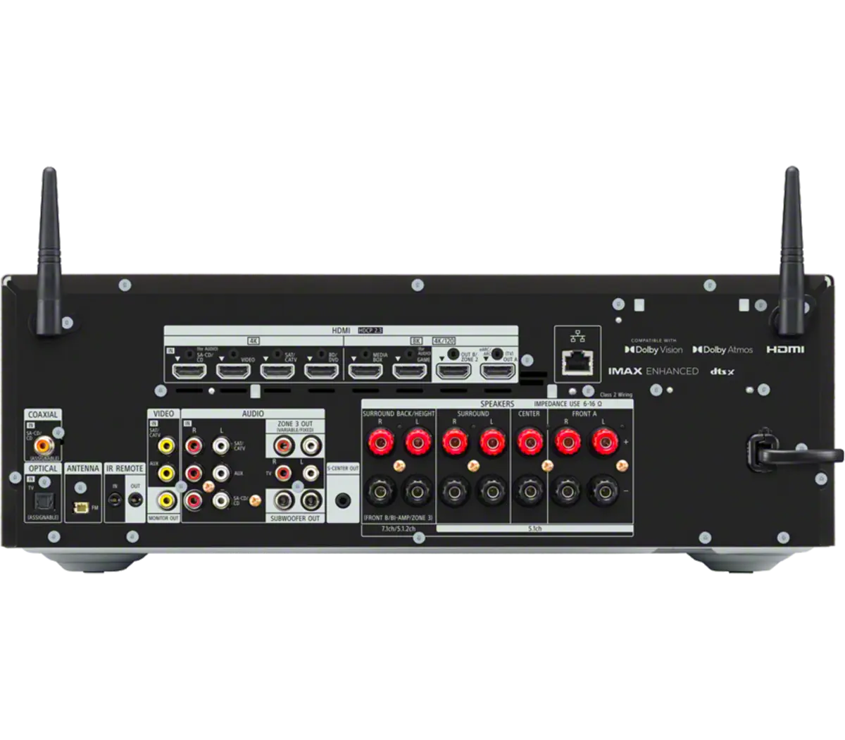 Sony STR-AN1000 7.2 Channel 8K A/V Receiver and Dolby Atmos, DTS:X