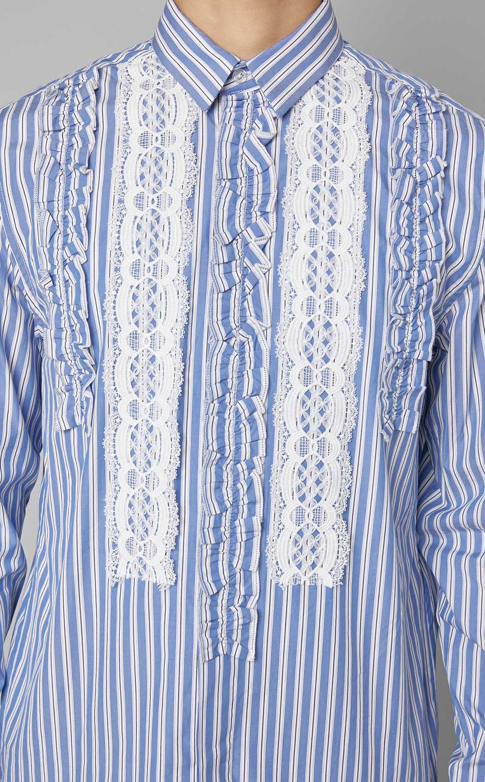 VIKTOR&ROLF｜ストライプフリルシャツ