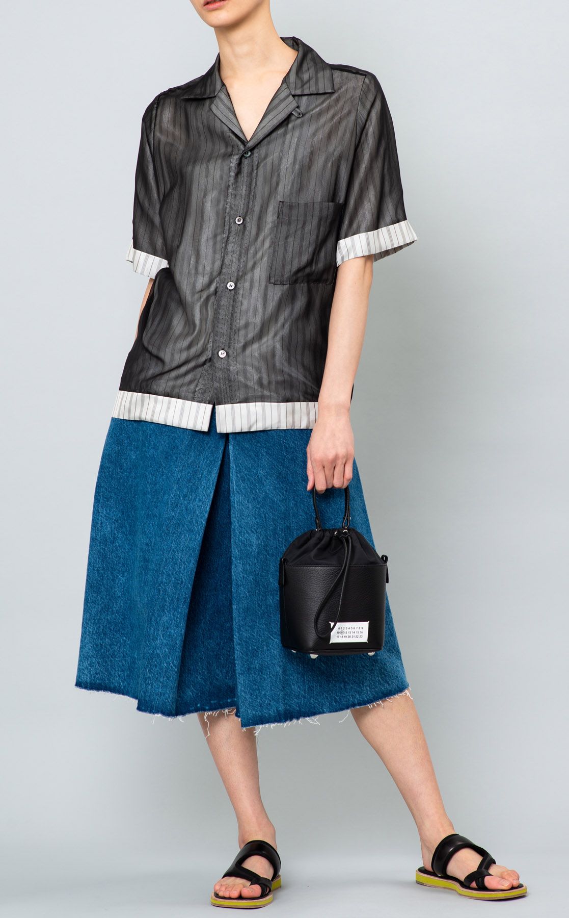 Maison Margiela｜デニムキュロットパンツ