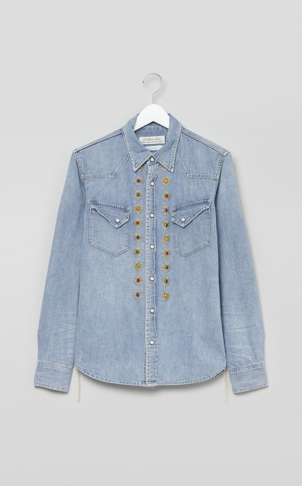 REMI RELIEF｜デニムウェスタンスタッズシャツ