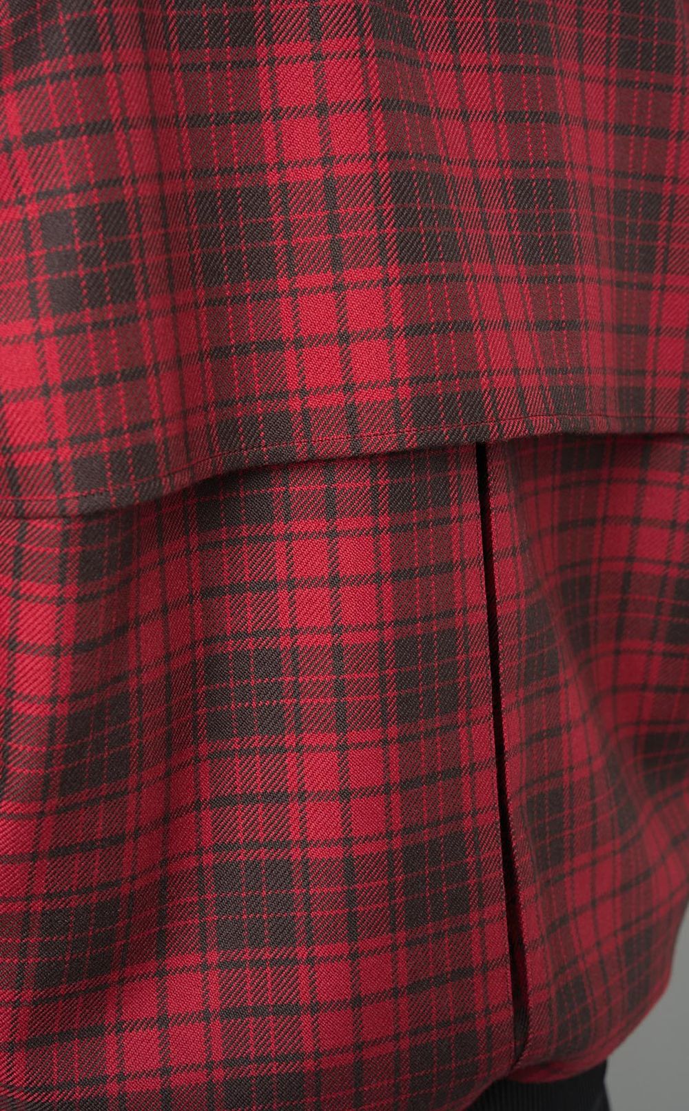 MAISON KITSUNÉ｜ウールチェックハリントンジャケット