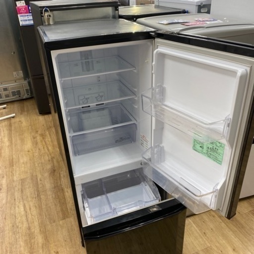 安心の6ヶ月保障】MITSUBISHI(三菱) 2ドア冷蔵庫 MR-P15C-B