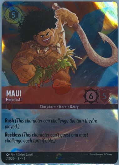 Auction Prices Realized Tcg Cards 2023 DISNEY LORCANA EN 1-THE