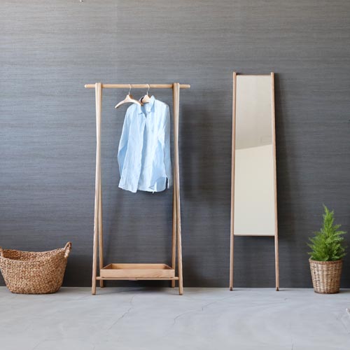 旭川家具 cosine コサイン ドレスラック 国産家具 無垢 コートハンガー