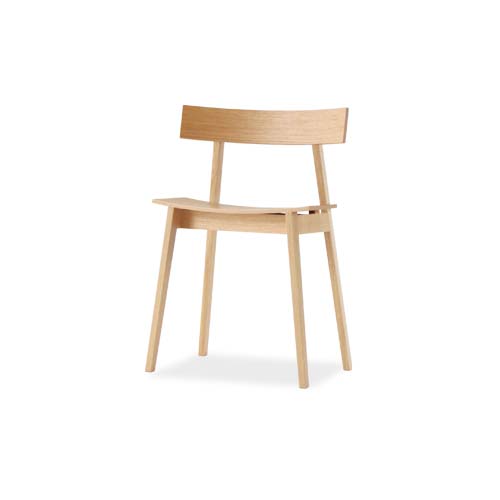 旭川家具 WOW ワオ Half Chair ハーフチェア Op.1 国産家具 無垢