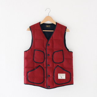 Browns Beach down vest／Stevenson Overall Co.（スティーブンソン
