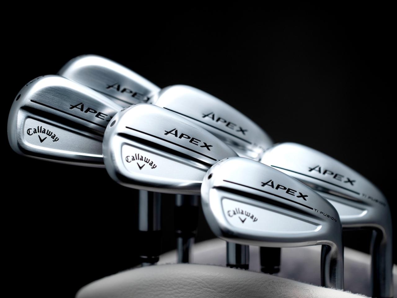 キャロウェイ エクスクルーシブの新アイアン APEX Ti FUSION 250を早速