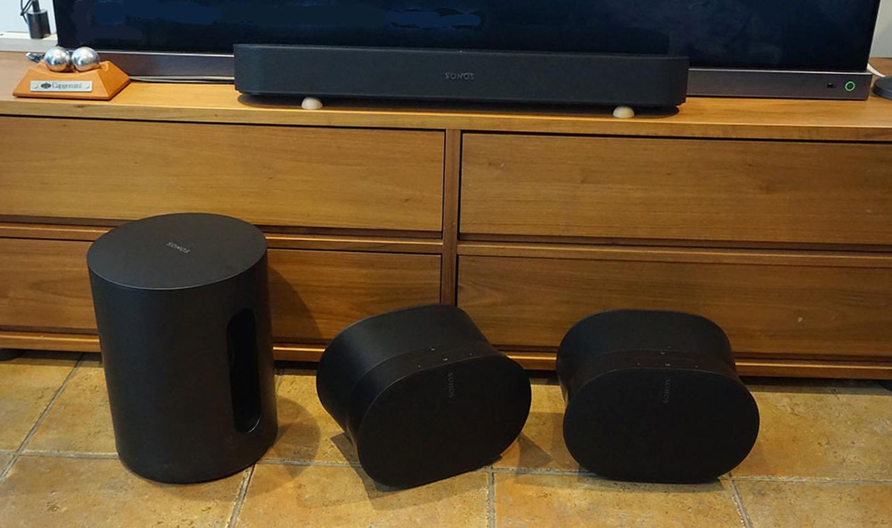 SONOSの新世代スマートスピーカー「Era 300」をリビングに導入する（中