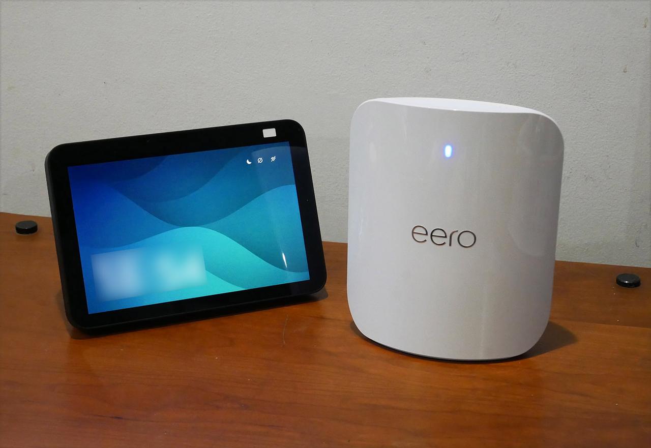 スタイリッシュなメッシュwifiシステム「eero Pro 7」で、快適な宅内
