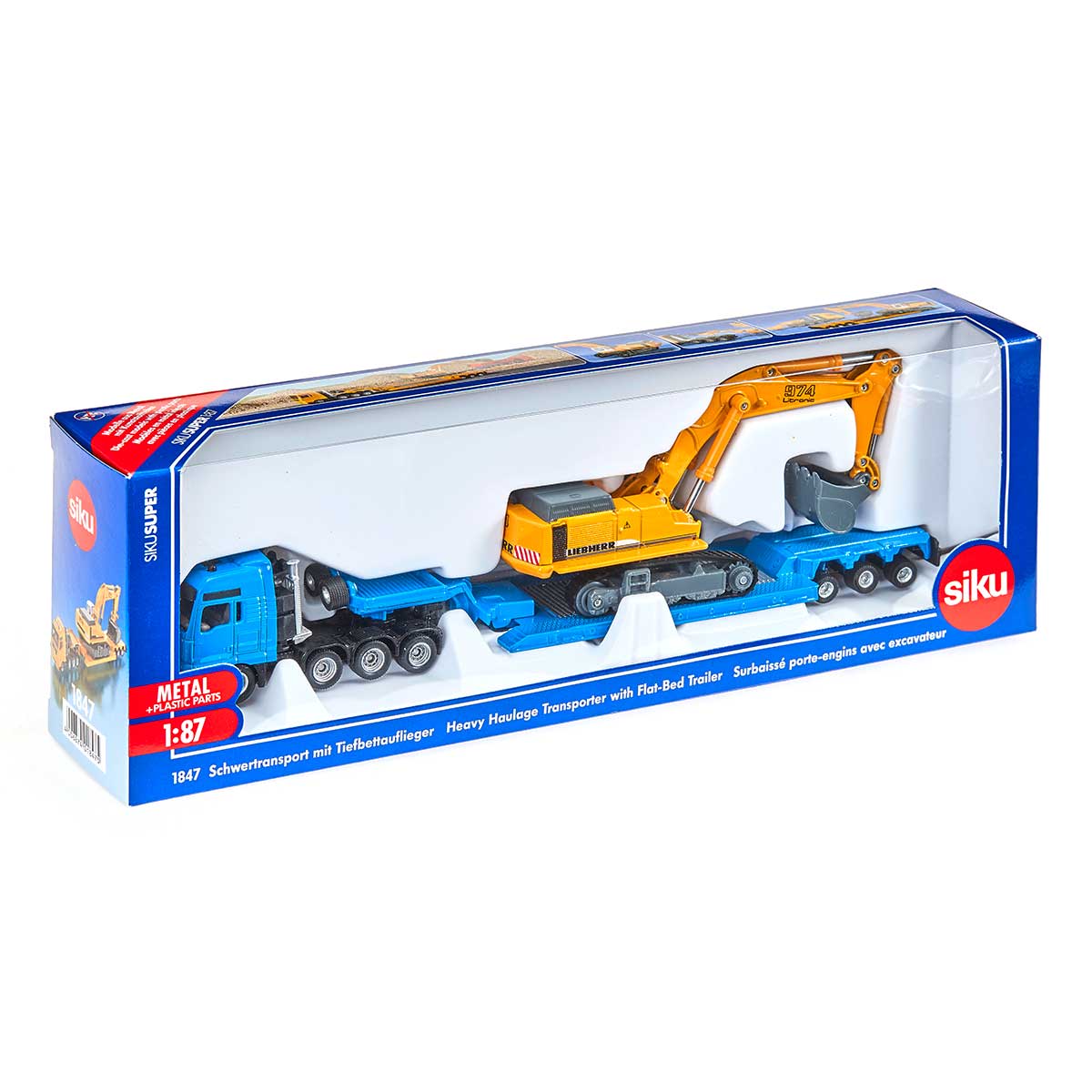 セミトレーラー リープヘル パワーショベル積載: バリエーション表示