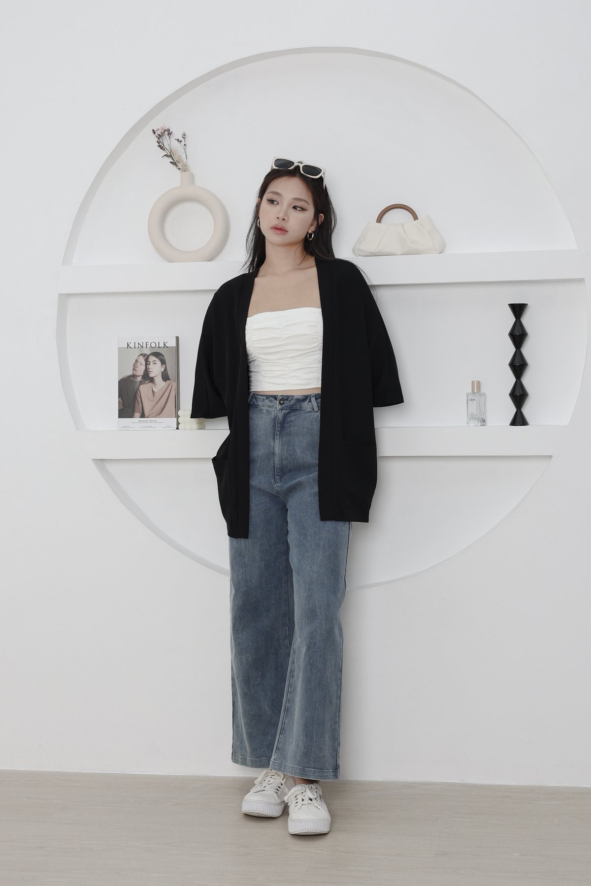TPZ* KAIZEN KIMONO 3.0 IN BLACK (81) | TOPAZETTE