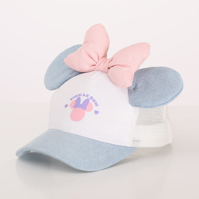 1/16NEW ディズニー デニム耳付きキャップ 1254(帽子M ミッキー): 雑貨