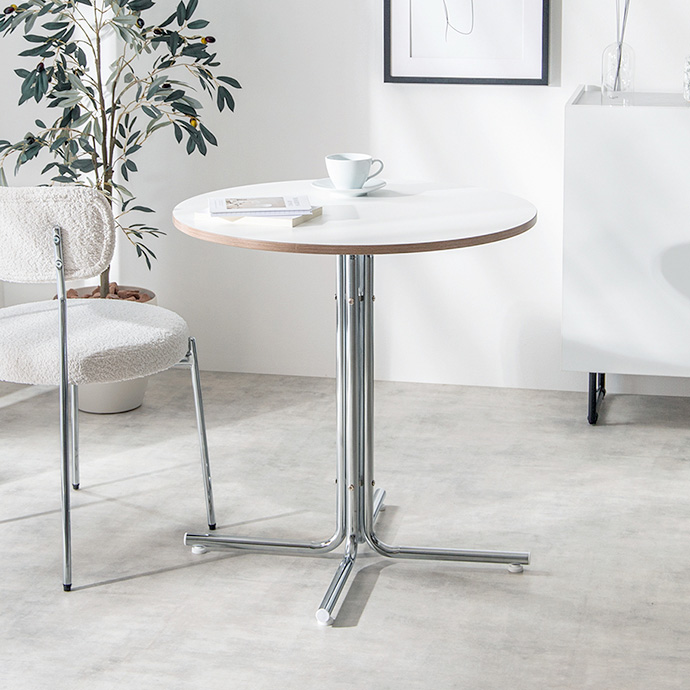 g153023]【幅70cm】Stjerne 丸型カフェテーブル ダイニングテーブル