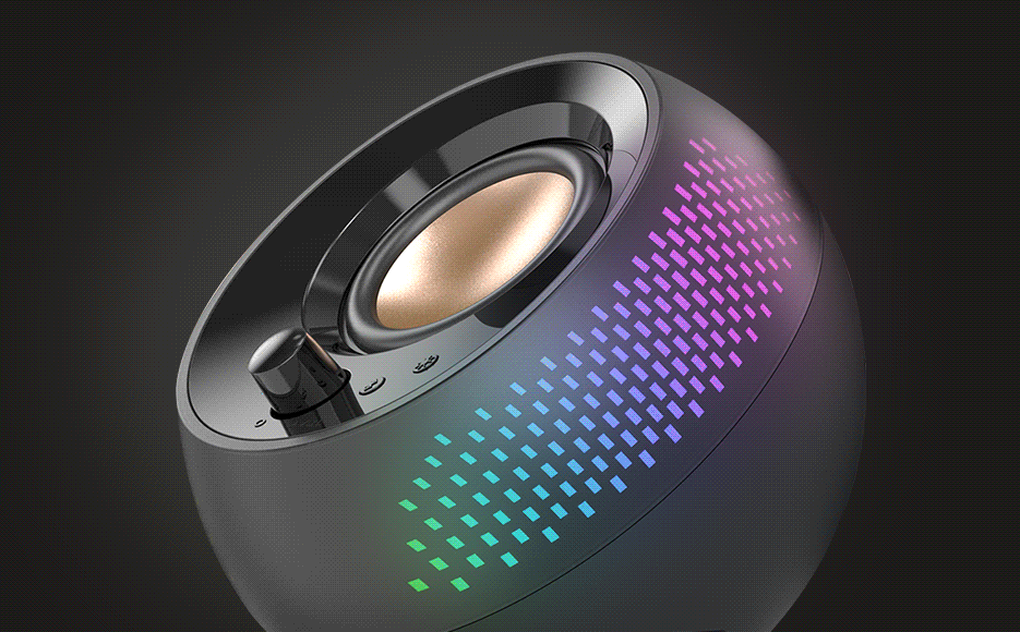 Creative Pebble X RGB ライティングやドライバー サイズを