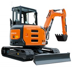 日立建機 ZX40U-5B（ミニ油圧ショベル(ミニユンボ)）のカタログ