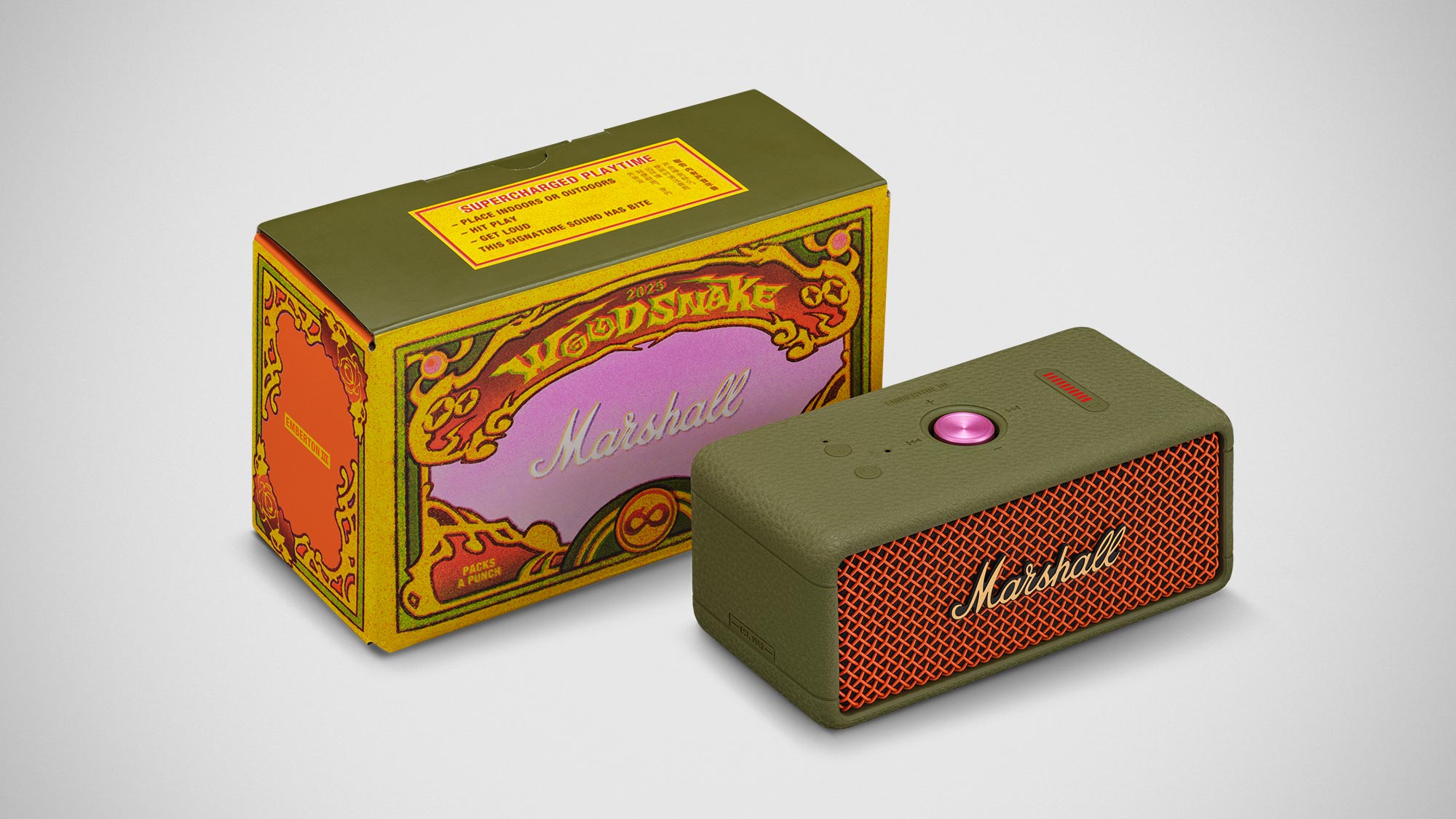 The Sound Of The Snake: Marshall's Emberton III Lunar New Year