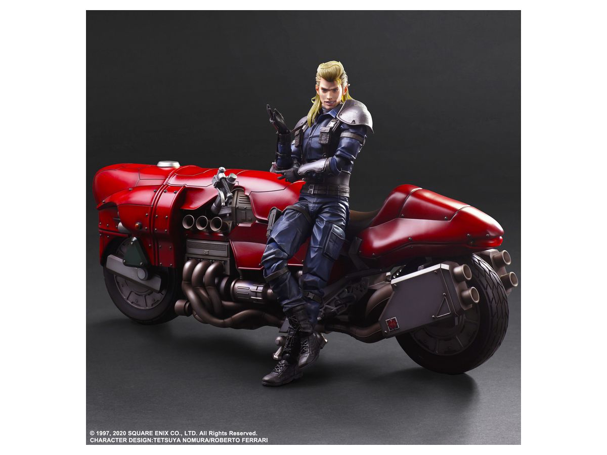 ファイナルファンタジー VII リメイク PLAY ARTS改 ローチェ&バイクSET