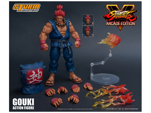 ストリートファイターV: 豪鬼 アクションフィギュア ノスタルジック