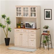 カウンター　ワゴン　ホワイト　シナモ 楽天市場】キッチンカウンター ワゴン 棚 作業台 食器入れ 収納 調理台