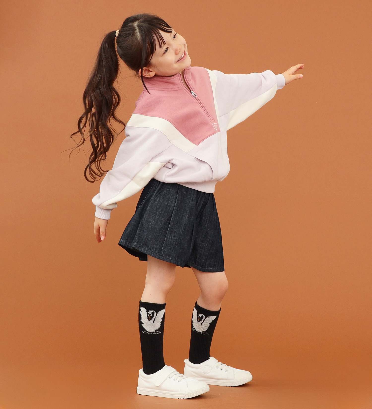 FINAL SALE】【100cm】ベビー キュロットパンツ|Lee|リー