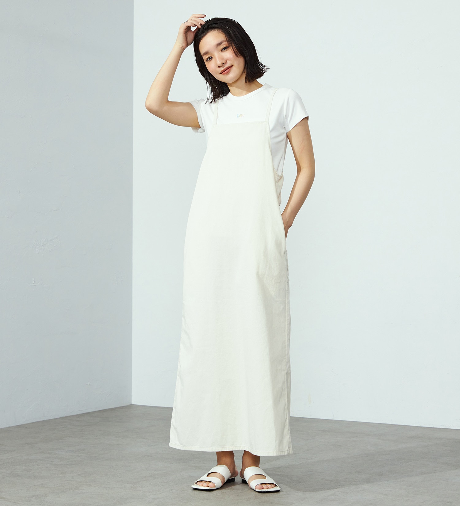 FINAL SALE】RELAX SALOPETTE DRESS/サロペット/ワンピース|Lee|リー