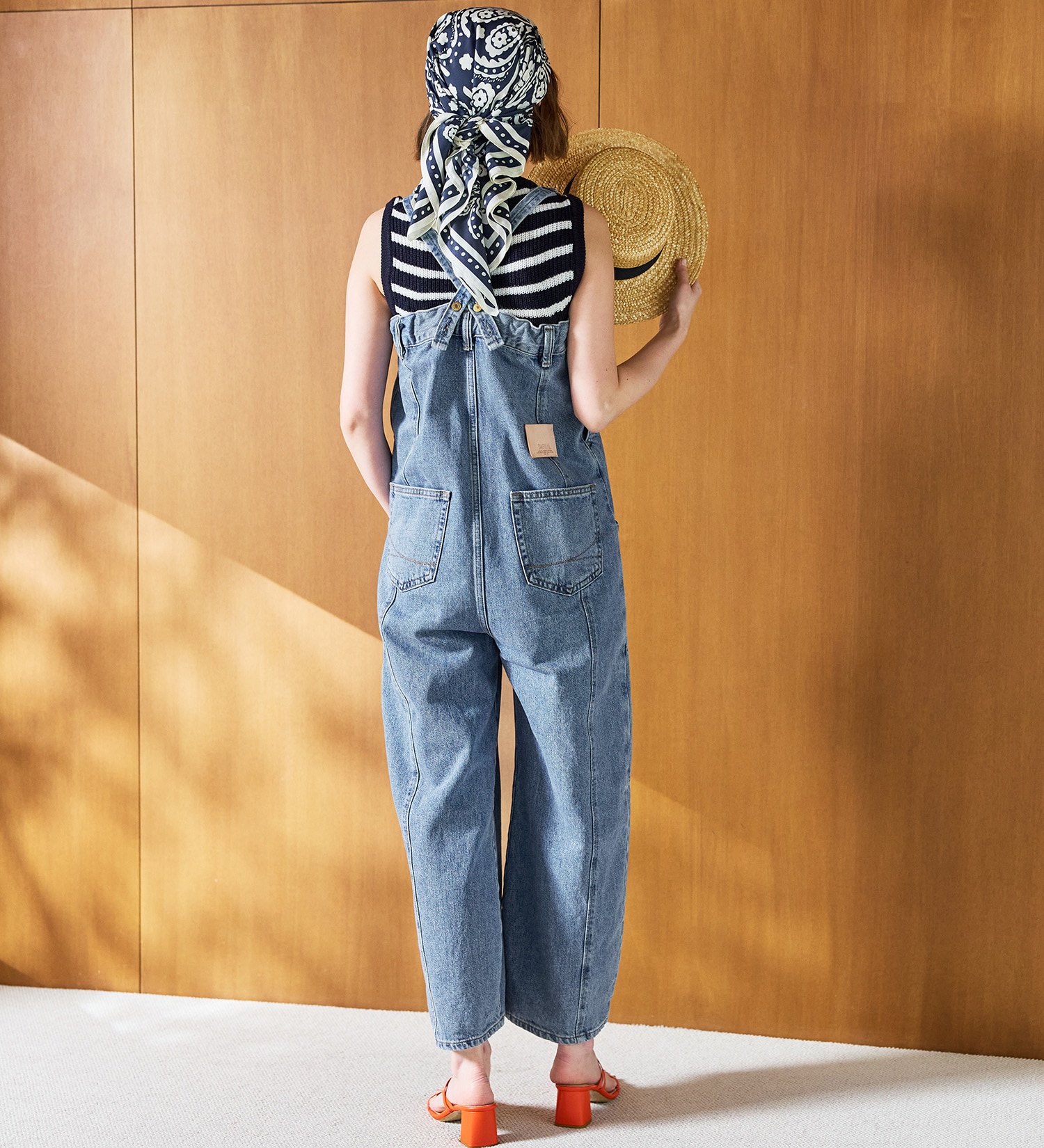 GISELe 10月号掲載】atelier SOMETHING W KNEE SALOPETTE/マルチウェイ