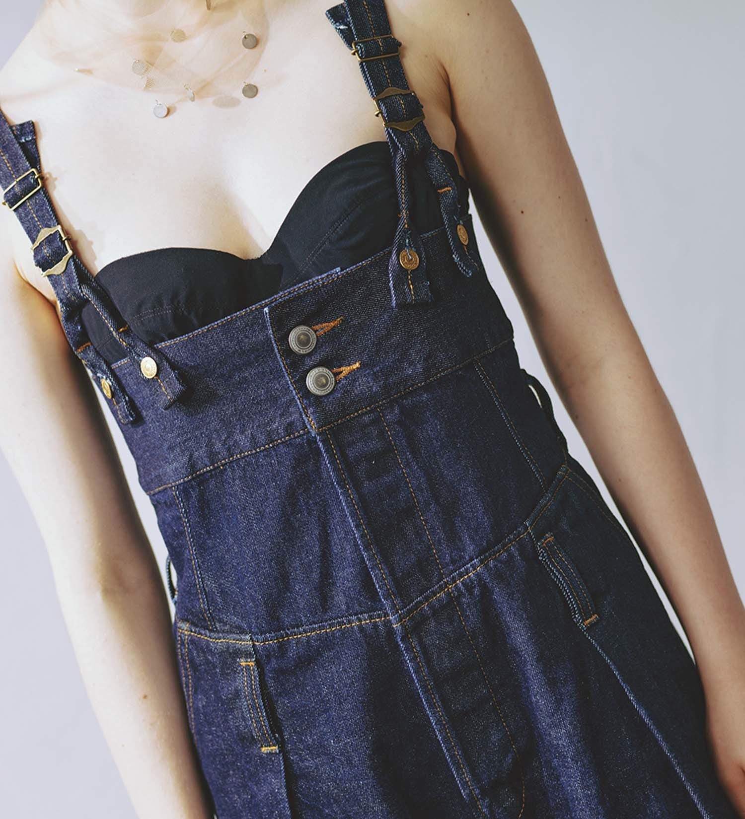 atelier SOMETHING LACE UP SALOPETTE/レースアップサロペット