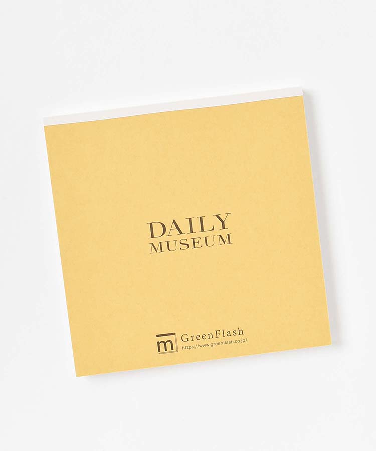 DAILY MUSEUM メモパッドスクエア メモ メモ用紙 メモ帳 文房具