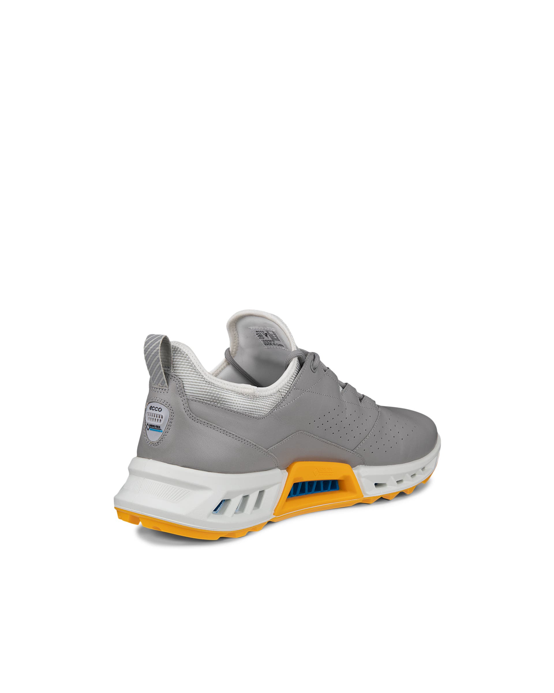 Men's ECCO® Golf Biom C4 Leather Gore-Tex Shoe | Gray