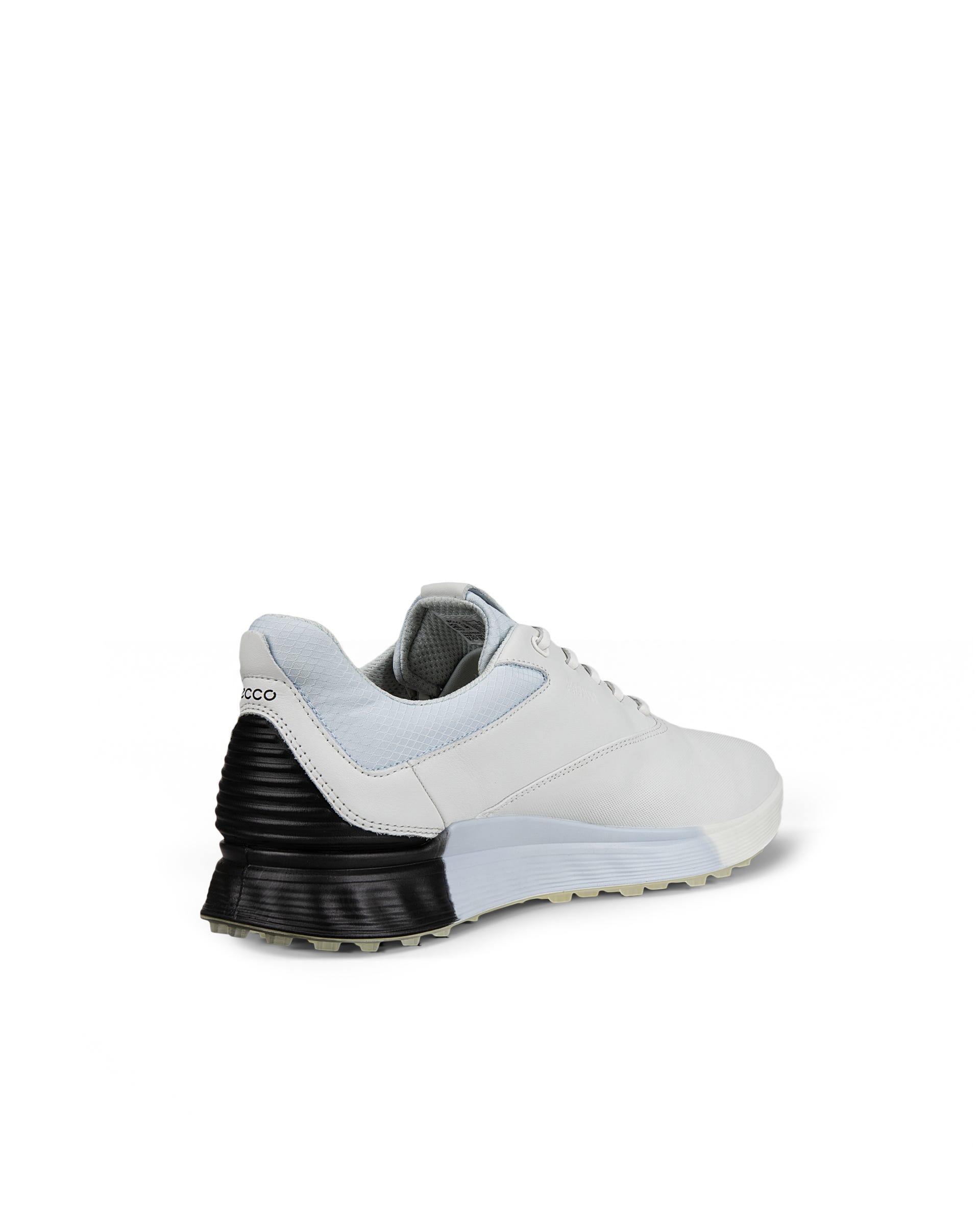 ECCO Golf S Three メンズ レザーGore-Texゴルフシューズ | ホワイト